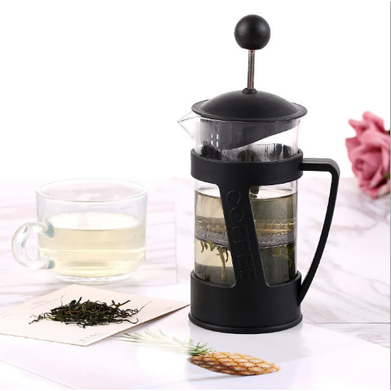 Union Source French Press pot/stainless steel coffee por