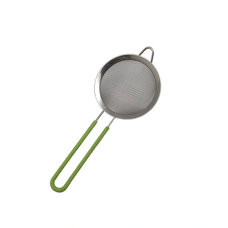 Kitchen gadgets stainless steel wire bucket fine mesh strainer