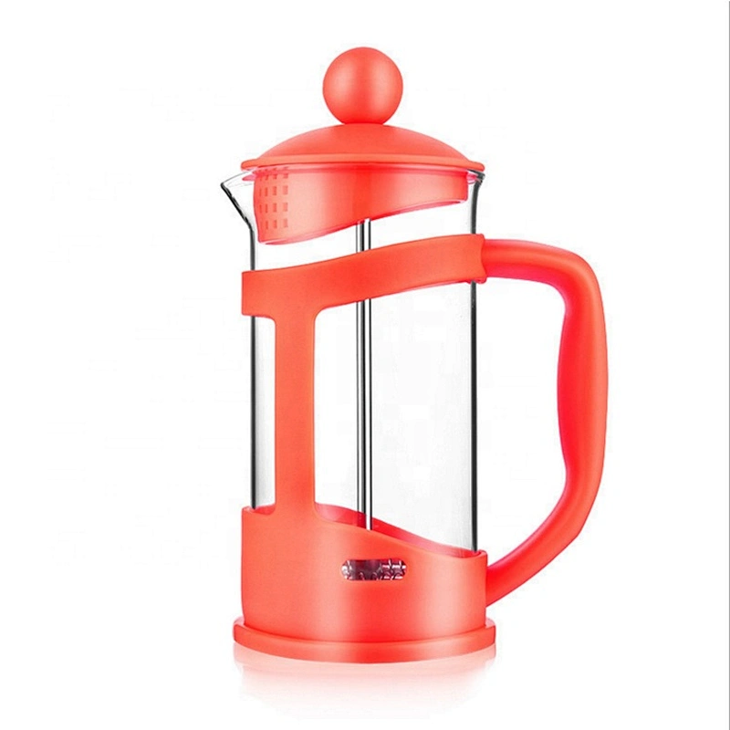 wholesale portable 1L 350ml glass tea coffee french press mug coffee maker