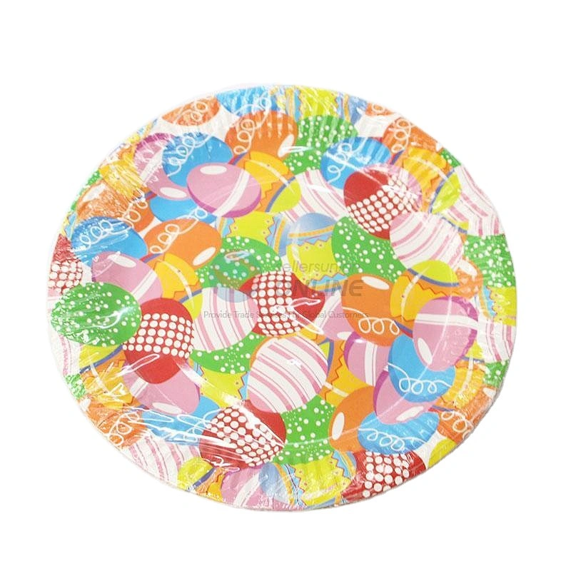 Chinese Fabrication Professional Colorful Pattern Printing Ceramic Porcelain Plate Dishes For Dinner