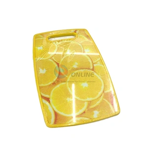 Chinese manufacturers high quality Plastic and Stainless Steel modern kitchen chop cutting board