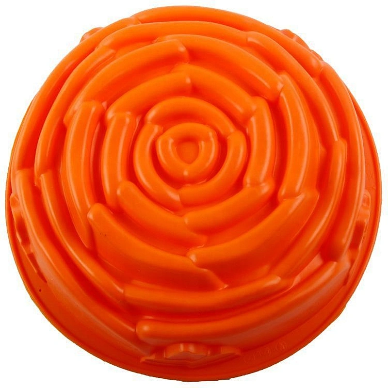 Unionsource Silicone Big Cake Flower Shape Diy Chocolate Mold For Kids Christma