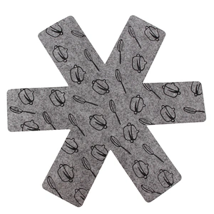 Hot Sale Durable Cookware heat resistant Pot Pan Felt Cooking  mat Pad Protector