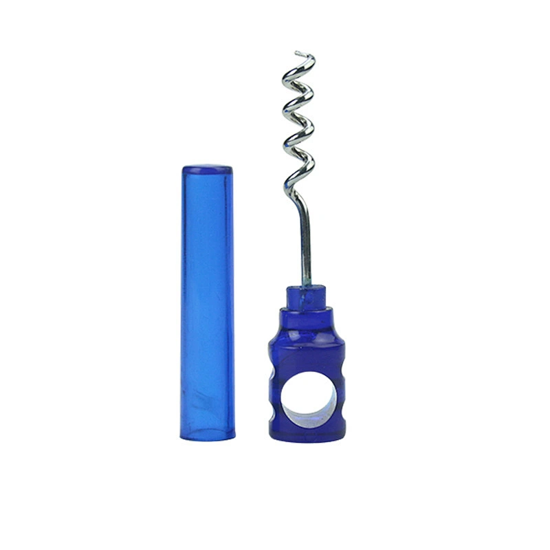 wholesale personalised single handle corkscrew steel plastic custom red wine bottle opener for wedding party