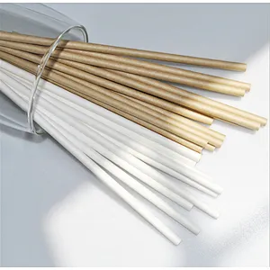 Union Source Wholesale manufacturer eco-friendly disposable degradable paper bamboo drinking straw