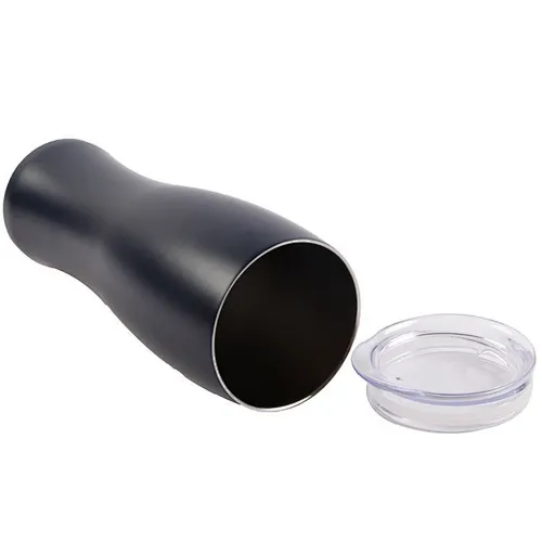 Hot selling 400ml double-layer stainless steel Vacuum insulated coffee waisted car cup Thermos Tumbler Mugs with lid