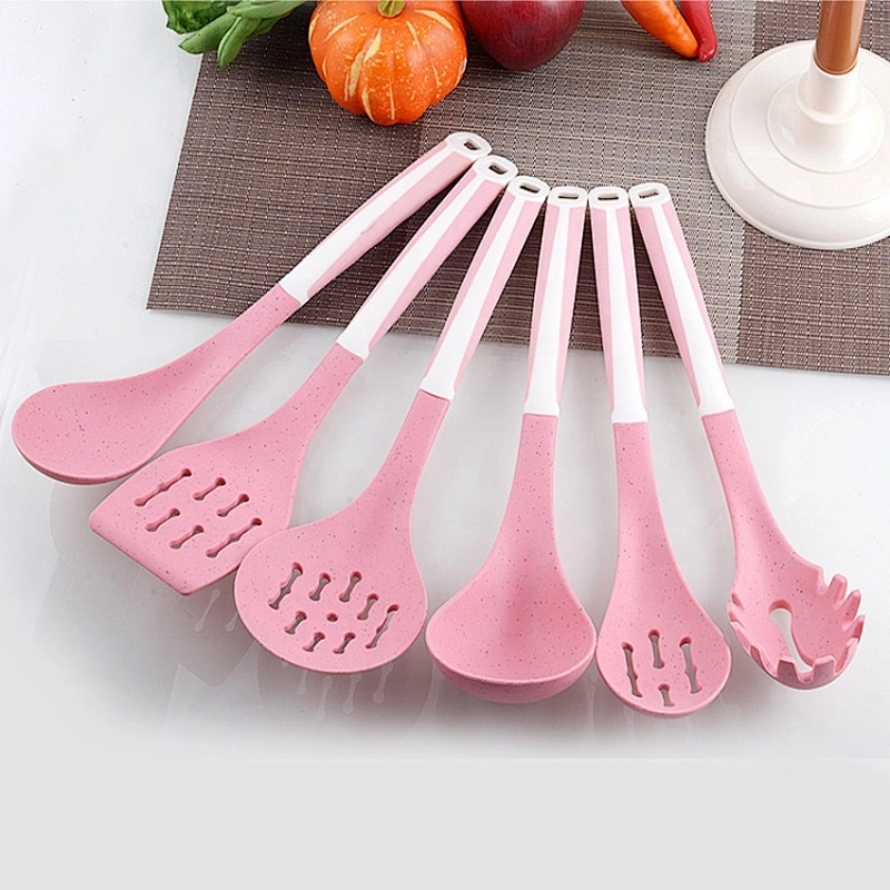 Kitchenware Non-stick 7PCS plastic silicone kitchen utensils set