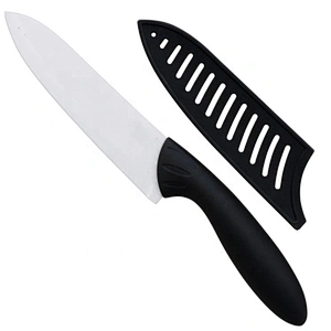 High Quality kitchen Zirconia ceramic chef knife  set with cover