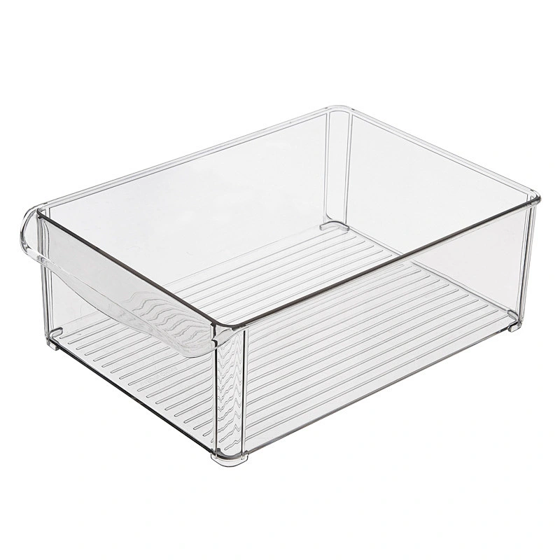 leak proof bento reusable transparent plastic refrigerator storage box for home