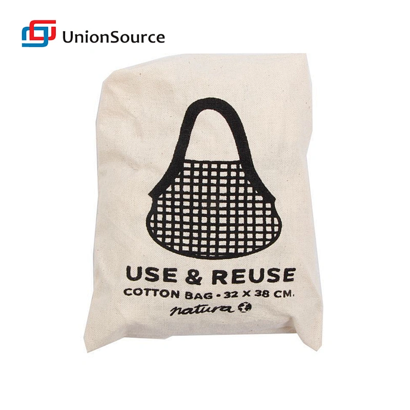 Washable fashion reusable eco cotton net mesh long handles tote fruit vegetables grocery shopping bags