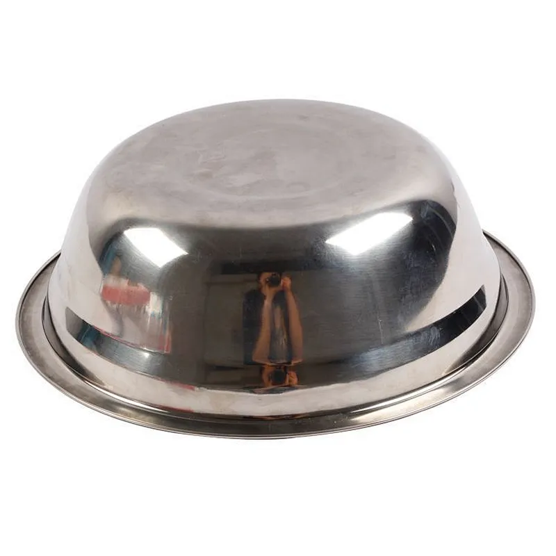 Chinese Manufacturers Good Quality Practical Household Stainless Steel Tableware Rice Water Soup Bowl
