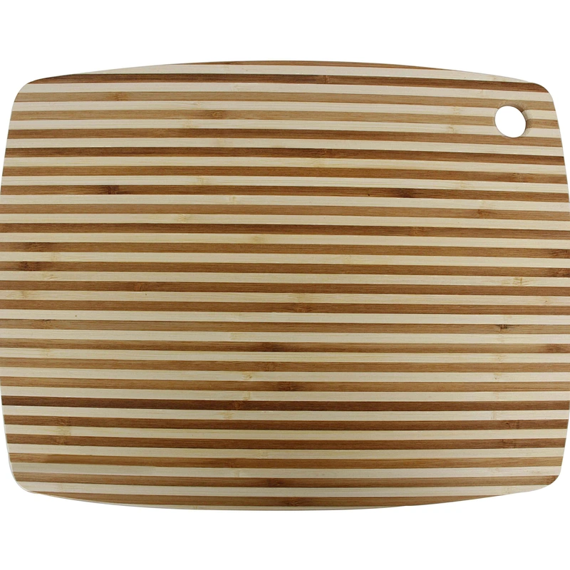 factory wholesale natural wood kitchen bamboo cutting board chopping board with hole