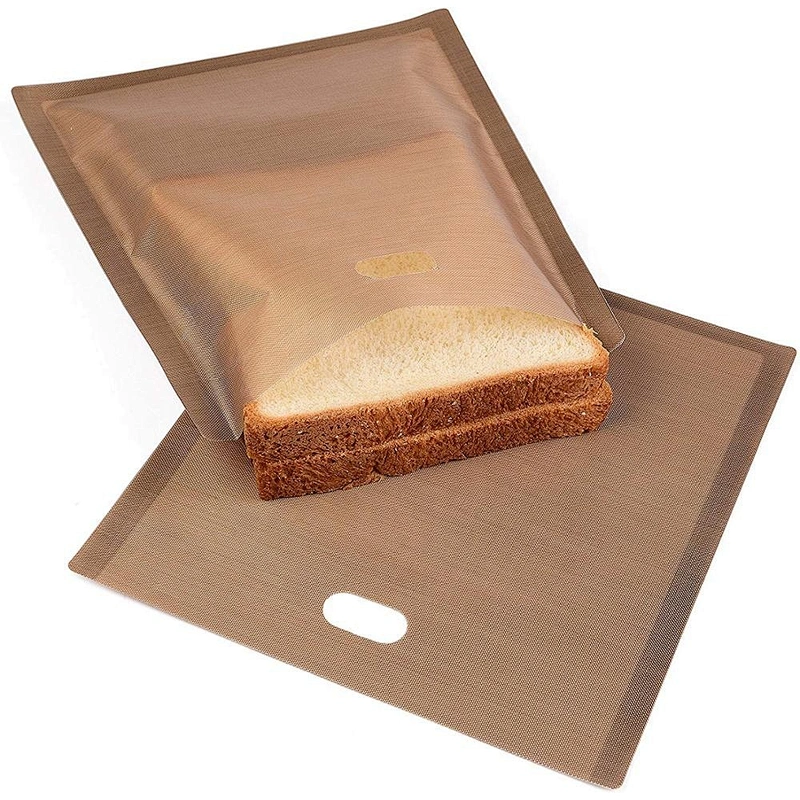 Union Source 2 Pcs Reusable Baking Toast Bread Package Paper Bags / Household toast bread bag