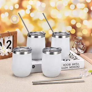 21New Product Drop Shipping Reusable Insulated flask Portable Stainless Steel Wine Sublimation Tumbler With Lid