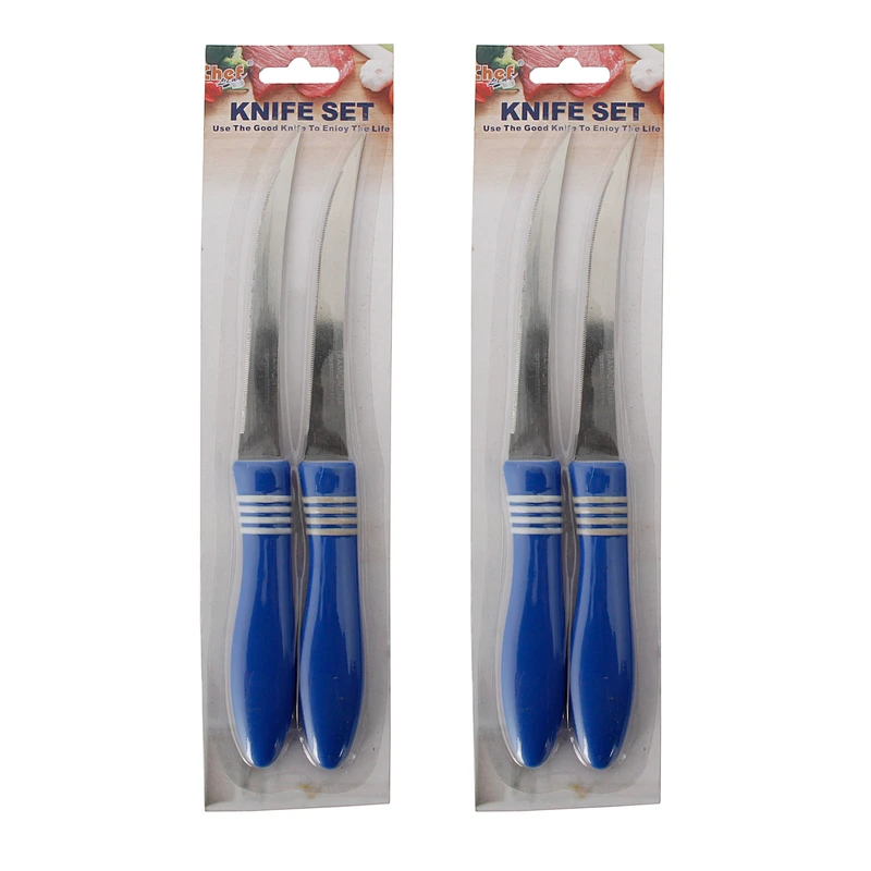 Hot Sale Stainless Steel paring Kitchen peeling set Fruit vegetable cutter Knives for home use