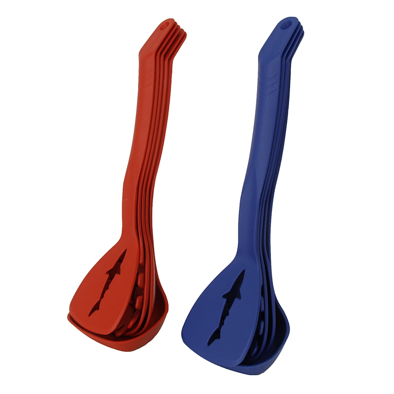 Fashion beauty practical cutomizable  plastic  silicon spatula set for kitchen cooking