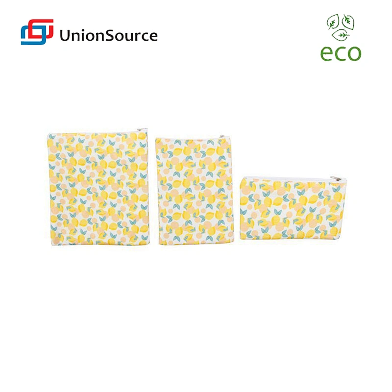Custom ziplock eco friendly polyester aluminum eco reusable snack bags sandwich bags