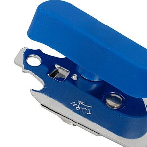 China fashionable High quality household durable bottle openers plastic handle stainless steel can lid opener