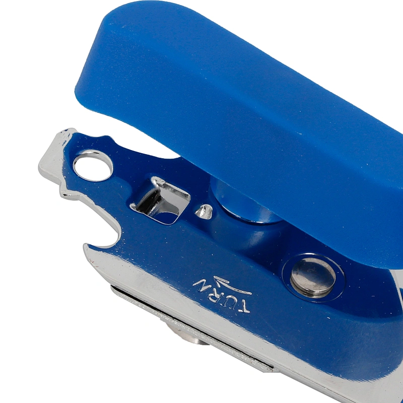 China fashionable High quality household durable bottle openers plastic handle stainless steel can lid opener
