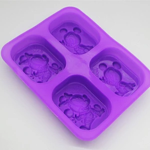 Fashionable Mickey designed decorating silicone molds cake moulds