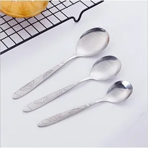 Union Source High quality luxury flatware  silver mirror elegant hotel wedding stainless steel fork knife spoon set