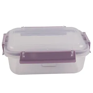 Wholesale eco-friendly  plate wheat straw plastic bento lunch box set for school