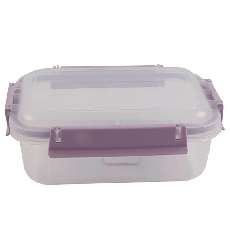 Wholesale eco-friendly  plate wheat straw plastic bento lunch box set for school