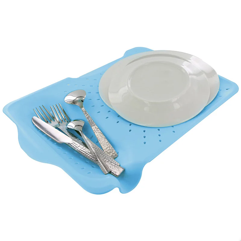 Plastic kitchen dish drainer vegetable washing draining strainer leaking Tray