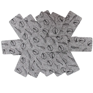 Hot Sale Durable Cookware heat resistant Pot Pan Felt Cooking  mat Pad Protector