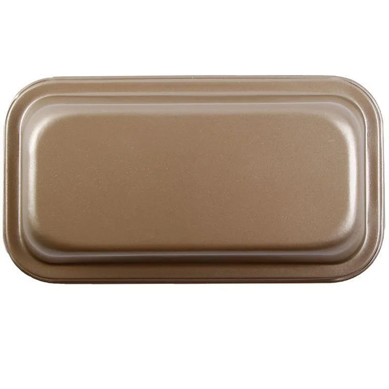 Cheap 0.4mm carbon steel bakeware rectangle cooking tools cheese loaf cake pan molds for baking non-stick
