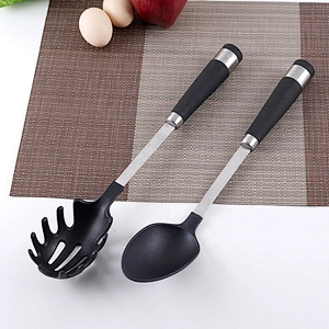 Union Source Heat-resistant 6pcs kitchen tools silicone kitchen utensil set