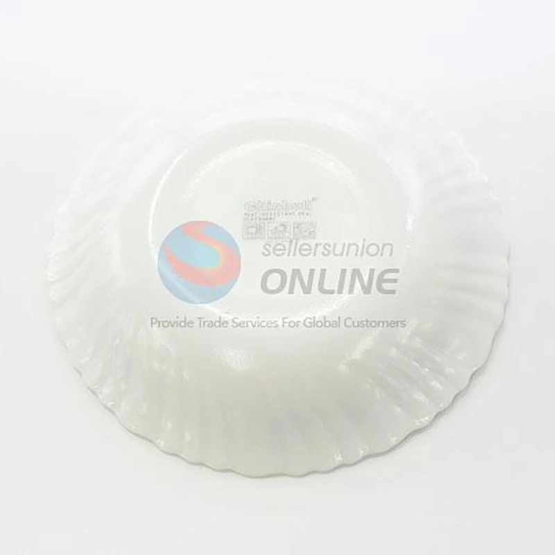 China Factory Direct Sales Dishes Retro Pattern Printing And Carving Ceramic Porcelain Plates For Dining-Table