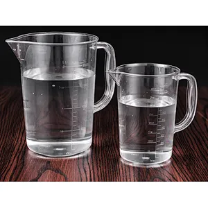 Union Source Graduated Plastic Digital Measuring Cups For Kitchen Make Cake/500/1000/2000/3000ml