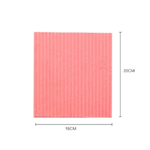 Unionsource 3pcs Cellulose Cleaning Natural Sponge Kitchen/Biodegradable Wood Pulp Sponge