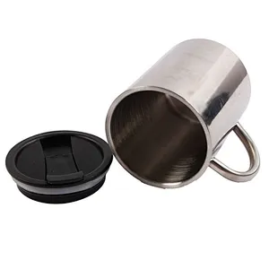 Manufacturers Direct Sales Fashion Cheap Economic 400Ml Double-Wall Thermo Mug Thermo Cup Coffee With New Lid
