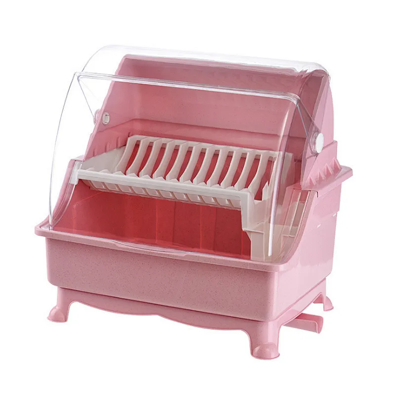 Unionsource Kitchen Storage With Lid Plastic Storage Holders Kitchen Drying Racks Dish