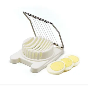 Union Source Professional 3 in 1 Food Grade Egg Cutter With Stainless Steel Wires/Egg Slicer