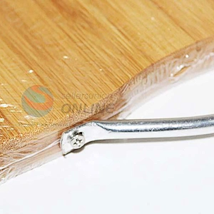 Low Price Practical Custom Metal Hanging Hole Cut Vegetables Meat Wooden Bamboo Chop Cutting Board