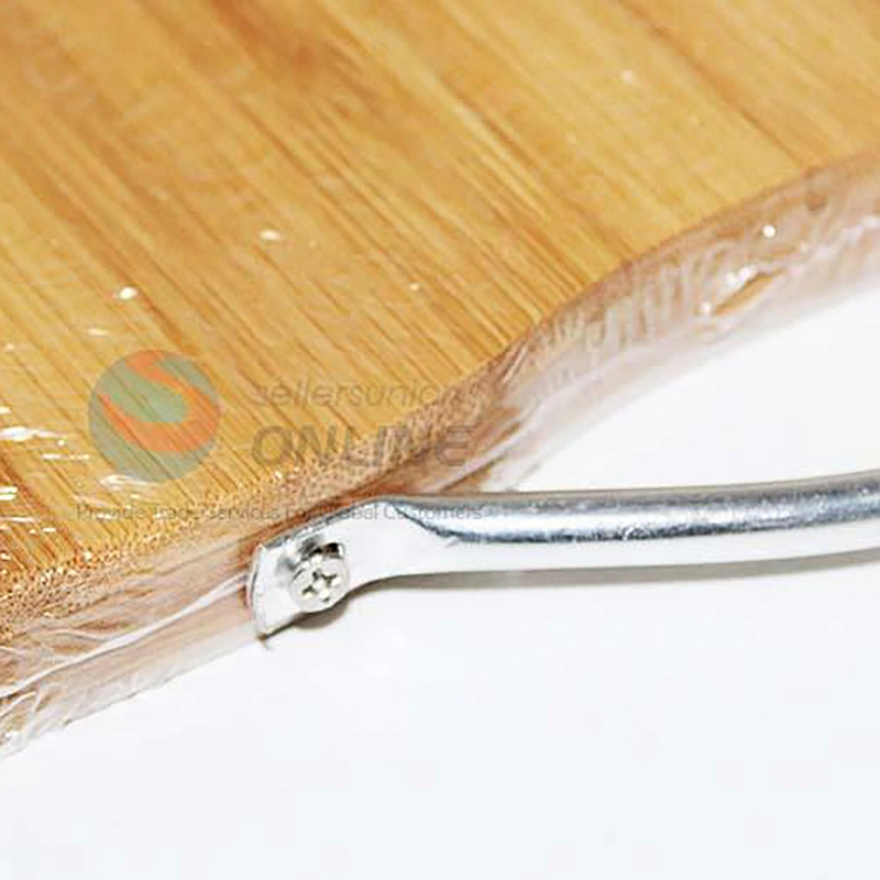 Low Price Practical Custom Metal Hanging Hole Cut Vegetables Meat Wooden Bamboo Chop Cutting Board