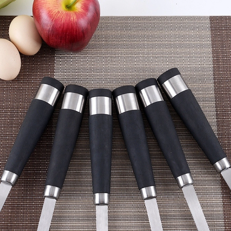 Union Source Heat-resistant 6pcs kitchen tools silicone kitchen utensil set