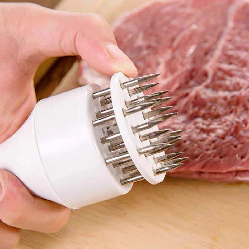Union Source Latest Design 20 Blades Stainless Steel Tender Kitchen Gadgets Household Needle Meat Tenderizer Tool meat tenderize