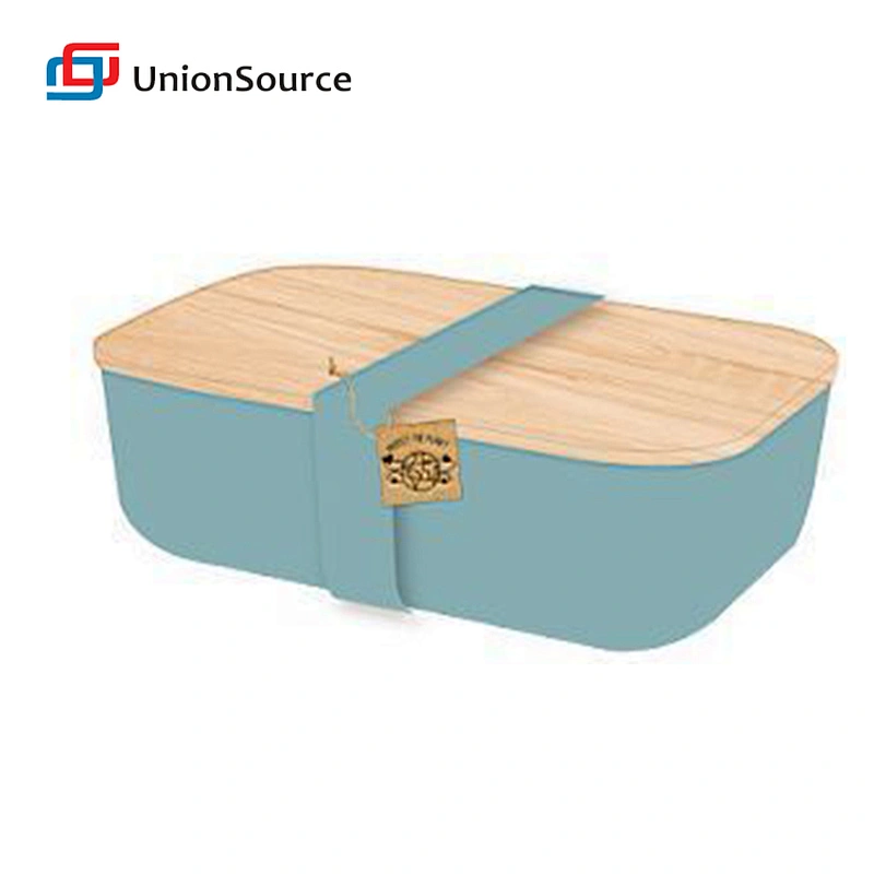 customize wholesale take away leak proof bamboo fiber bento lunch boxes