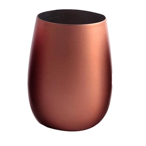 Double walled 12oz wine stainless steel tumbler