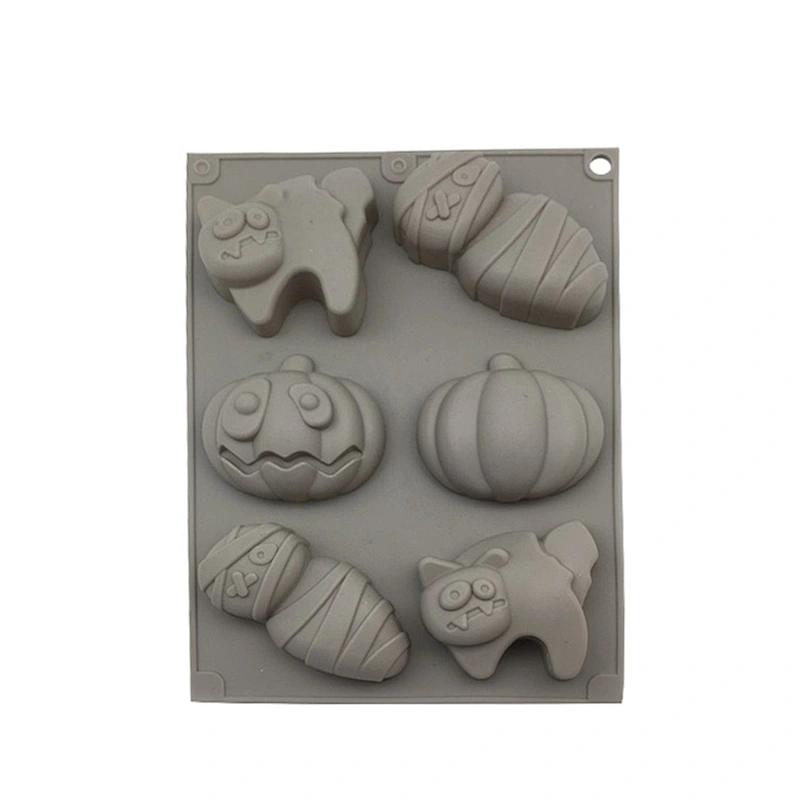 Union Source Halloween design Customized 100% Food Grade Baking Moulds Silicone Soap Cake moulds