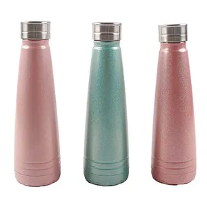 Hot sale 400ml easy to carry stainless steel double wall water bottle thermos flask
