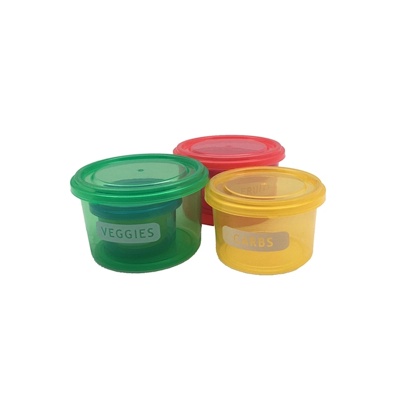 Union Source Perfect portions airtight plastic veggies cabs fruit resistant food storage bag container 7 piece
