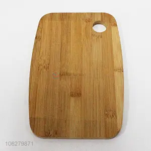 Manufacturers Wholesale Fashion Cheap Bamboo Wood Chopping Cutting Board With Suspension Hole