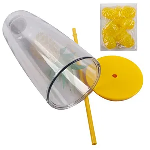 wholesale custom 650ml sport new plastic clear empty school drinking milk water bottle for kids