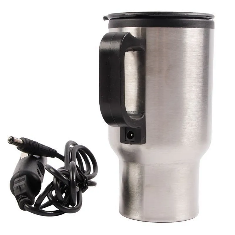 430 ml USB and car charger stainless steel drinking cup hot water bottles
