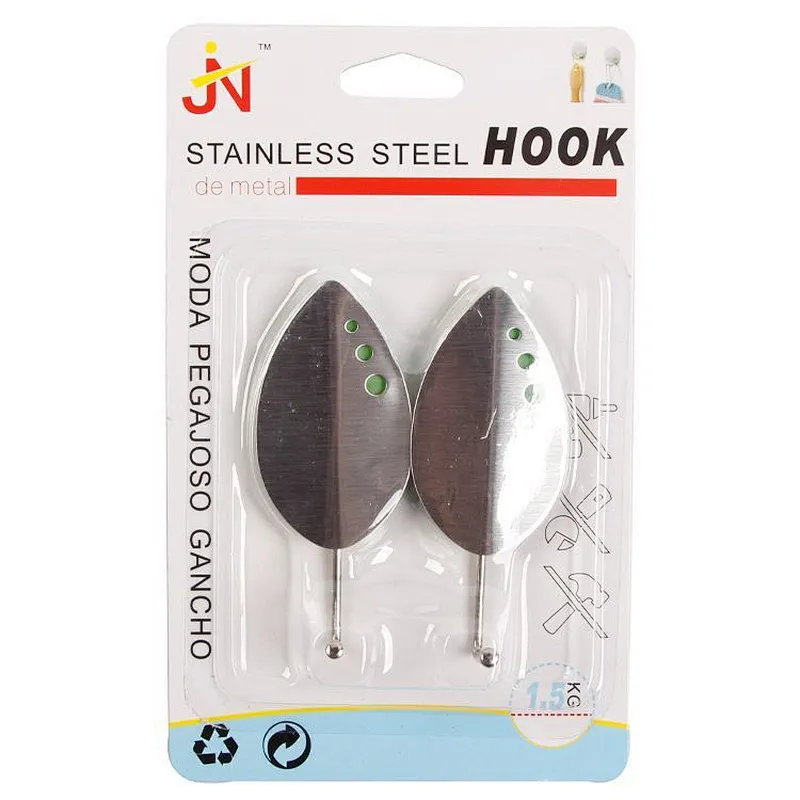 Unionsource Home horse kitchen self adhesive decorative stainless steel wall hanger hook